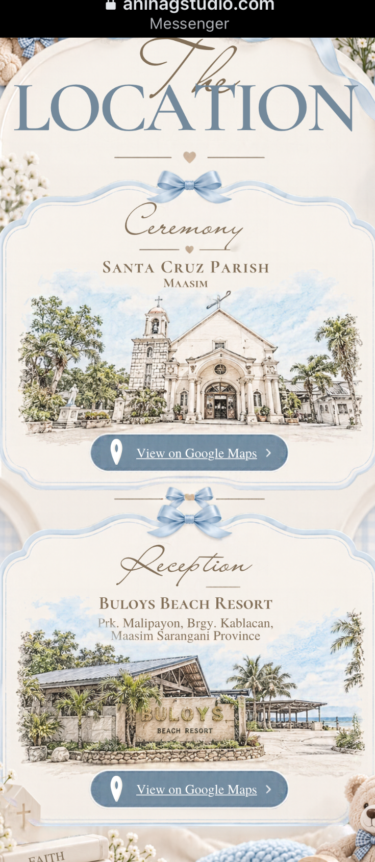 InstaPay QR code for monetary gifts